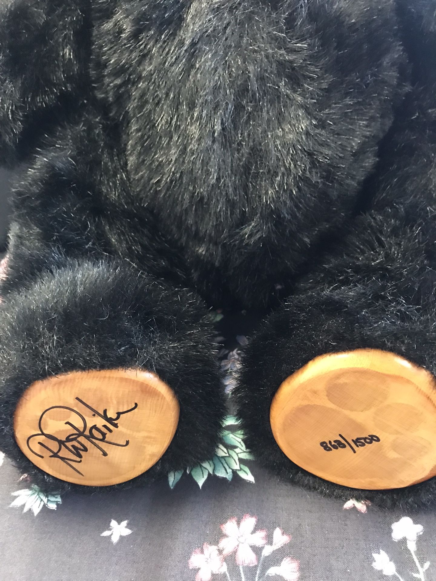 Collectible Robert Raikes bear