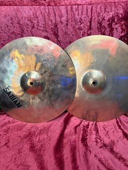 SABIAN HHX 15” GROOVE HI HATS BRILLIANT CYMBALS