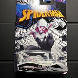 Hot Wheels Silver Series Spider-Man Ground FX Diecast Car Marvel 2026