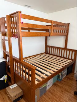 Bunk Bed with mattress