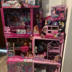 Barbie And Chelsea Toy Doll Lot 