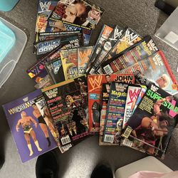 Vintage Wrestling Magazines