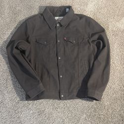 Brown Suede Levi's Jacket