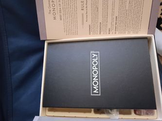 Vintage monopoly game.