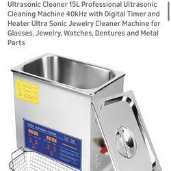 Ultrasonic Cleaner Jewelry Cleaner 