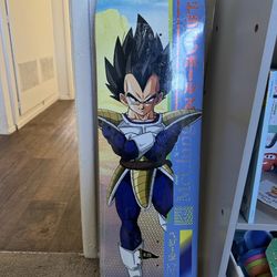 Primitive x Dragon Ball Z  McClung Vegeta Blue 8.25 Skateboard Deck