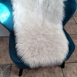 Chair Velvet With Fur