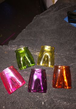 5 pants shot glasses