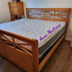 NEW KING PILLOW TOP MATTRESS AND BOX SPRING