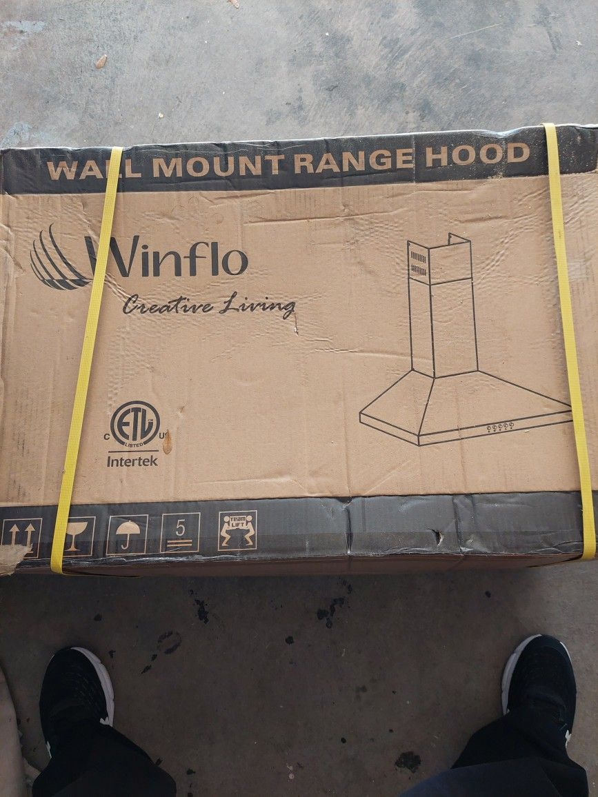 Winflo, 30" Over Range Exhaust Hood for Sale in Hayward, CA OfferUp