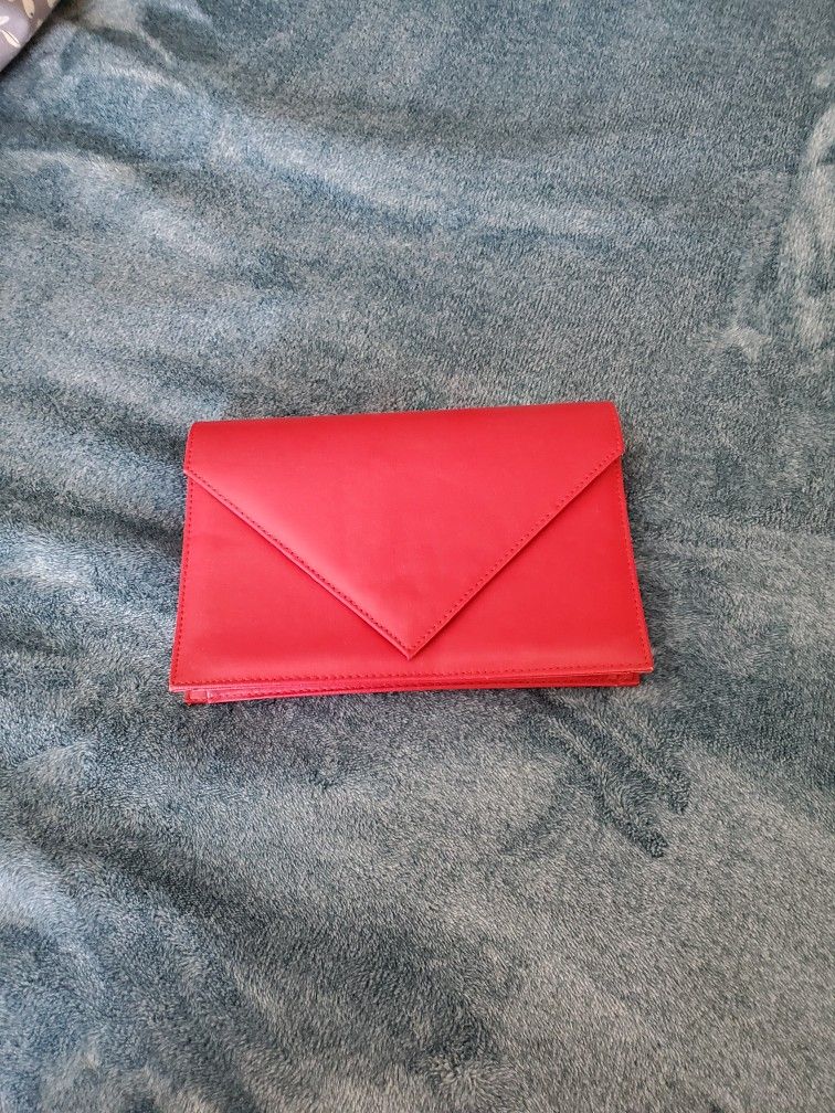 Red Clutch Purse