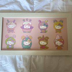 Hello kitty wall decor