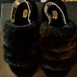 Size 7 UGG Women's Fluff Yeah Slide Slippers