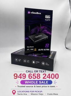 vSeeBox Elite Ultra TV STREAMING BOX