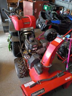 Snapper 27"  m1227e snow blower