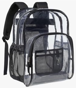Backpack .. Big Clear And Resistant