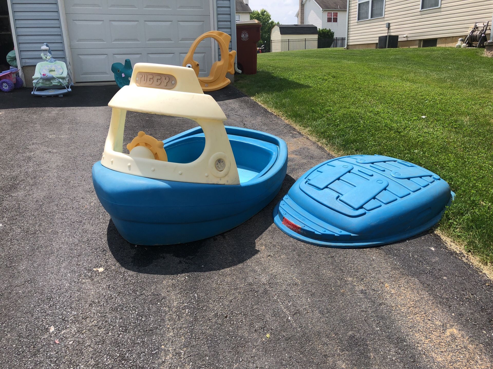 Retired Step 2 TUGGY sandbox/ kiddie pool