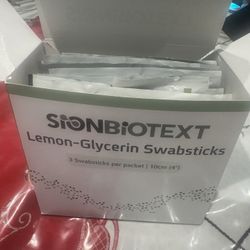 Free Lemon Glycerin Swab Sticks