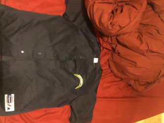 San Diego chargers baseball style jersey