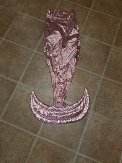 Mermaid tail costume medium child
