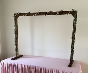 Desert Wood Frame Arch Food Table party decoration wedding Quinceañera birthday $60 obo