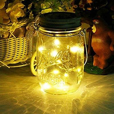 Mason Jar solar powered led (yard,garden,wedding,party,etc)