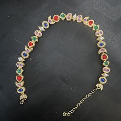 Vintage Gem Necklace 