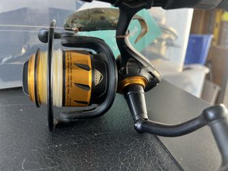 Penn SpinFisher VI 5500 Spinning Reel And 8 Foot Rod