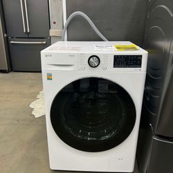LG 24 in. W 2.4 cu. ft. All-in-One Compact Front Load Washer & Ventless Dryer Combo