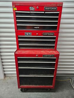 Craftsman 3-Stack Rolling Tool Chest