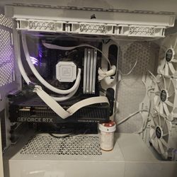 High End Gaming Pc Setup. Perfect Holiday Present