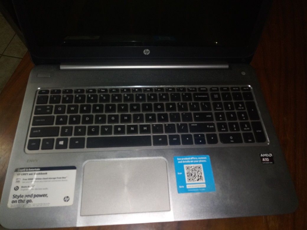 Hp envy laptop