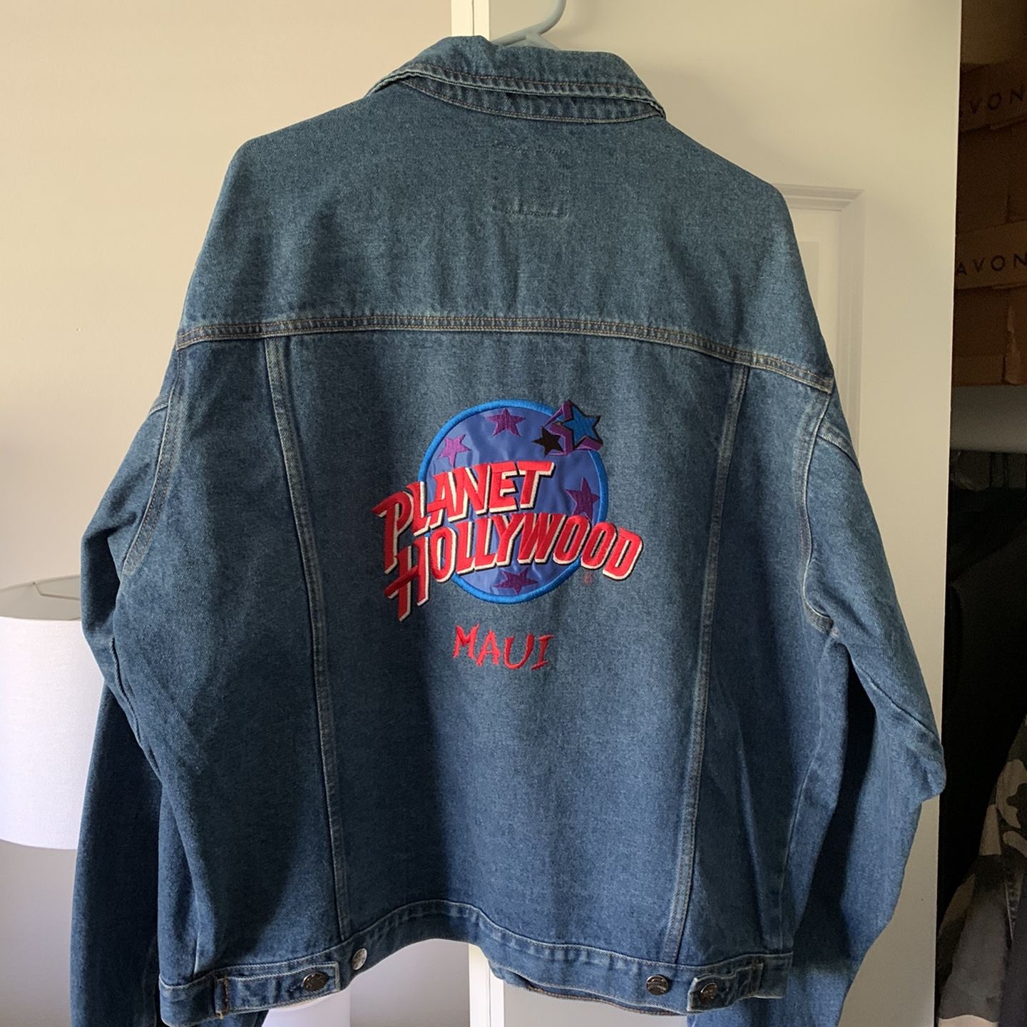 Planet Hollywood Jean Jacket.  Size XL
