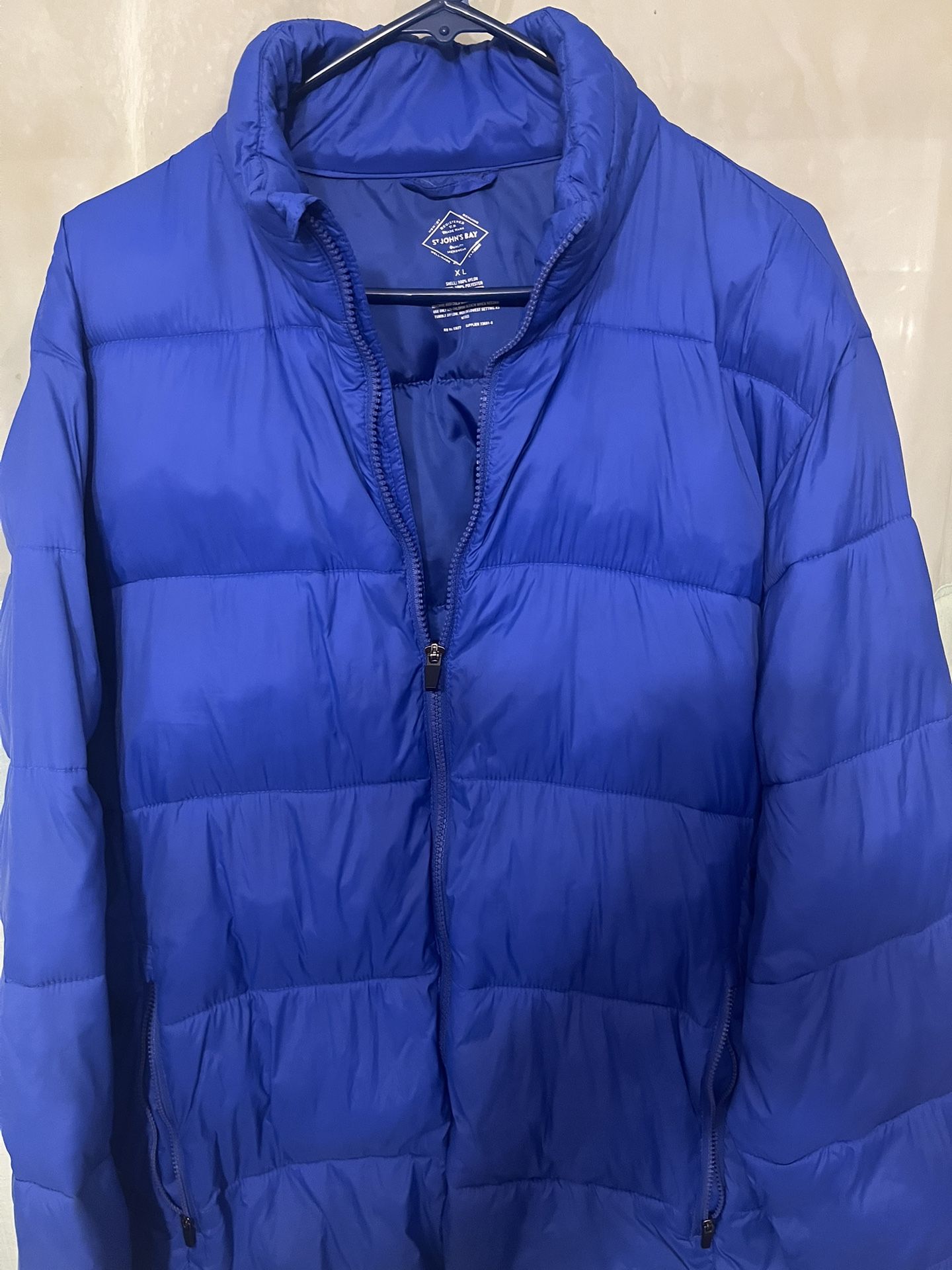 Perf Condition Men’s XL Blue St John’s Bay Lightweight Puffer Jacket