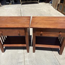 Wooden Side Tables End Tables 