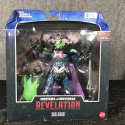 NIB Masters of the Universe Revelation Skelegod Action Figure MOTU Battle Figure