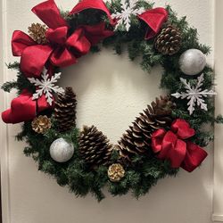 Handmade Christmas Wreath 30 Inch
