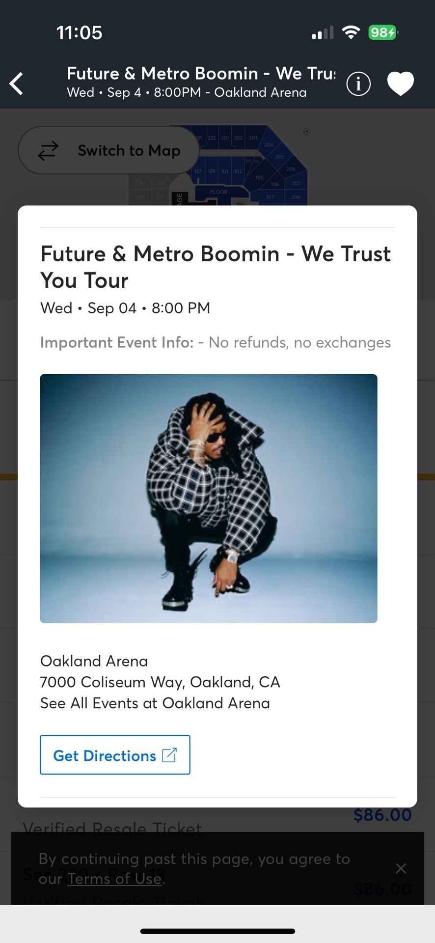 Future x Metro Boomin 09/04/2024