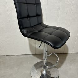 Leather Stool Adjustable 