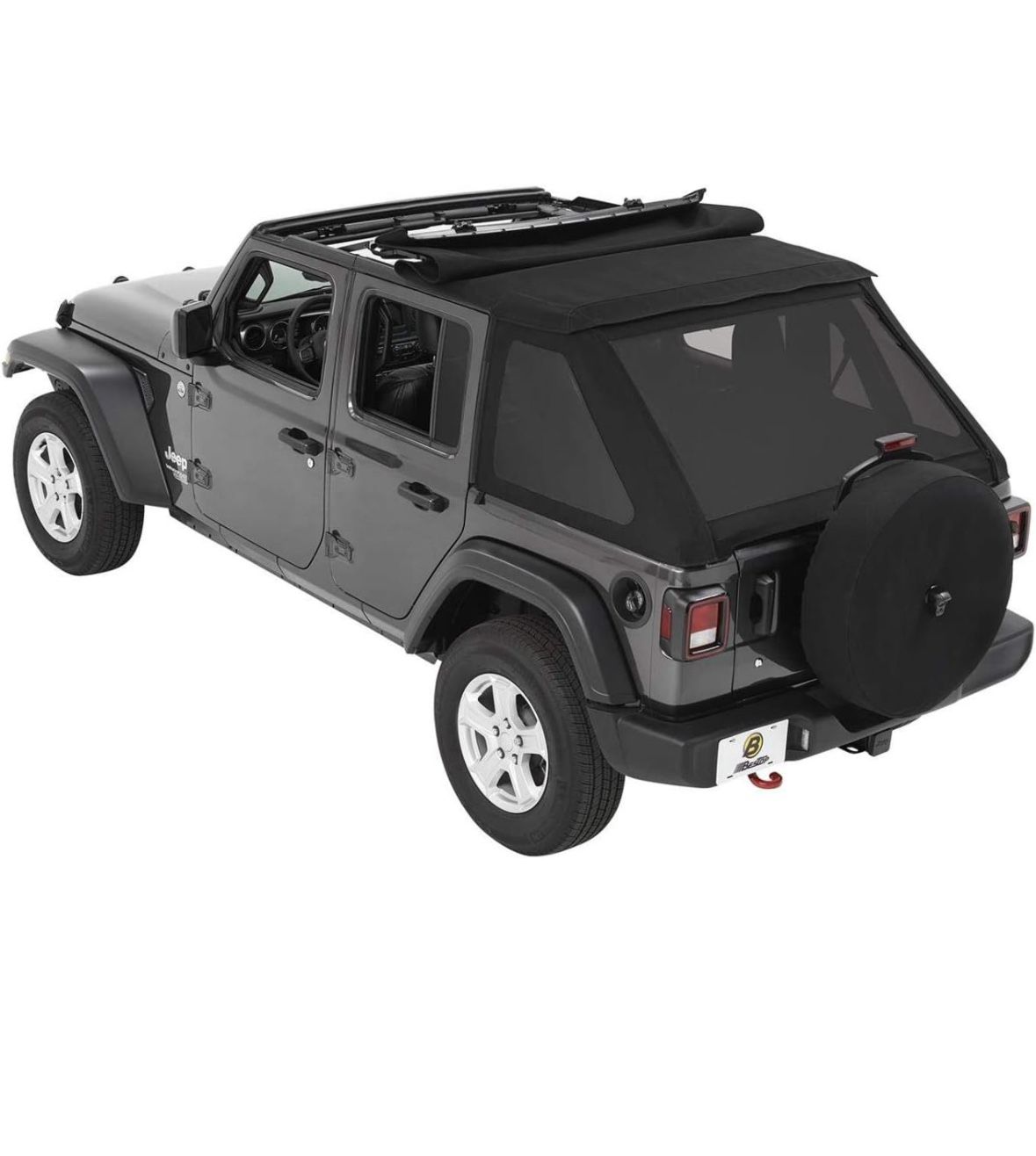 Jeep Wrangler soft top - Fast Back