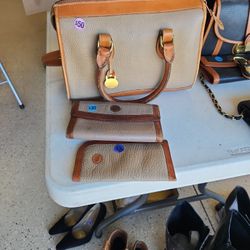 Dooney And Bourke Purse, Wallet and Glasses Holder 