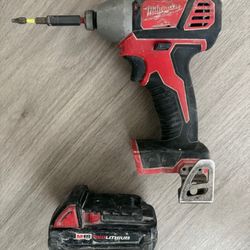 Milwaukee Drill With Battery
