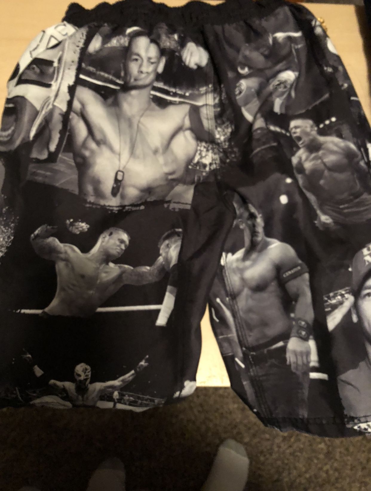 John Cena Boys Swim Trunks 10-12