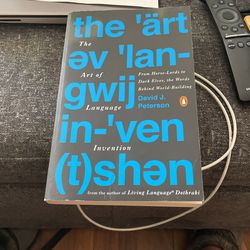 The Art Of Language Invention 