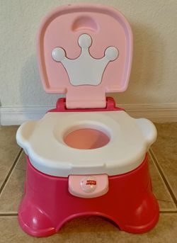 Fisher price musical potty training & step stool