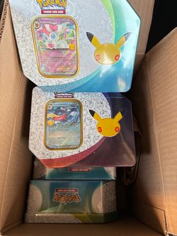 Pokemon 30th anniversary tins