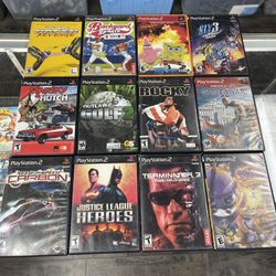 PlayStation 2 Games $15-$30 Each Gamehogs 11am-7pm