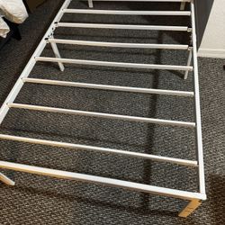 White Twin Bedframe ( Need Gone Asap )