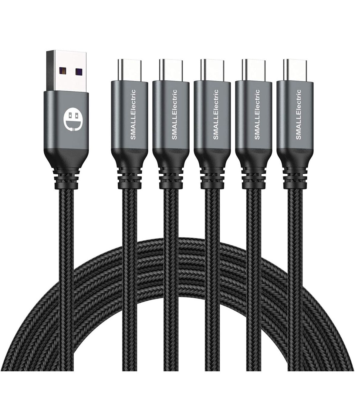 USB Type-C to A Cable 5pack