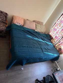 King size bed frame